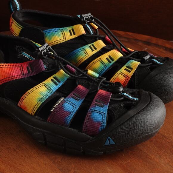 Keen Sandal WMS SZ 8.5 Multi Tie Die Newport Retro Fisherman Outdoor Hiking Shoe - Picture 6 of 16